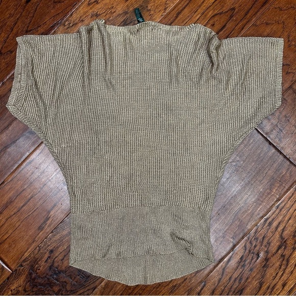 Lauren Ralph Lauren metallic stretch blouse - Picture 2 of 6